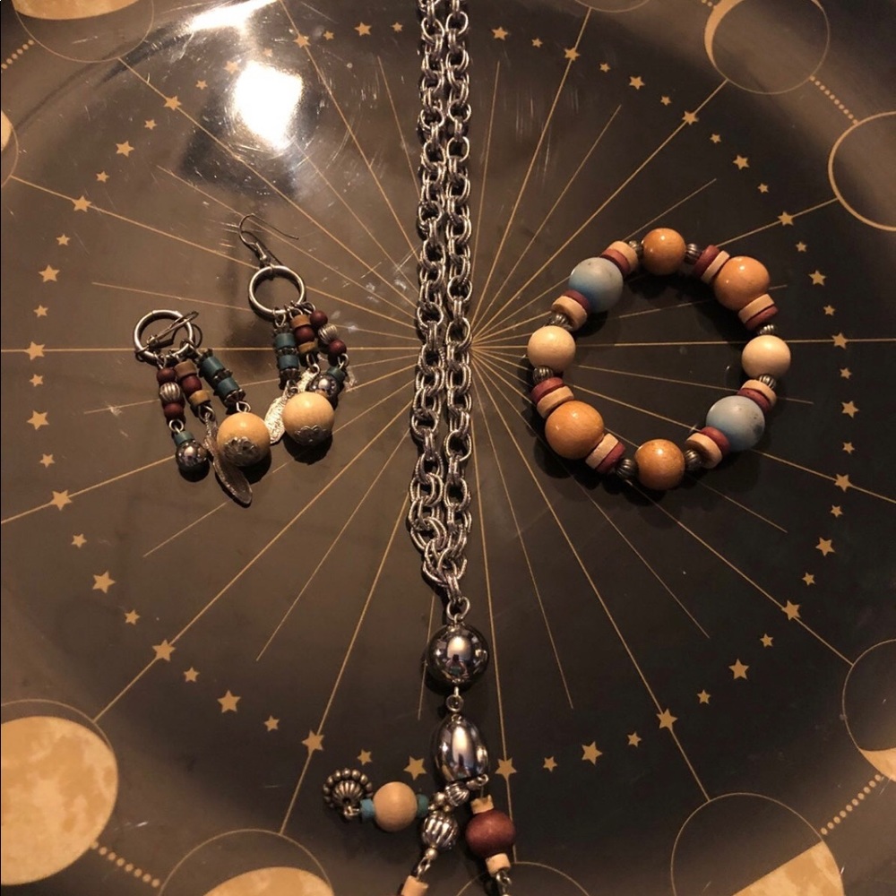 Vintage Daup Laise Southwestern style Jewelry Set